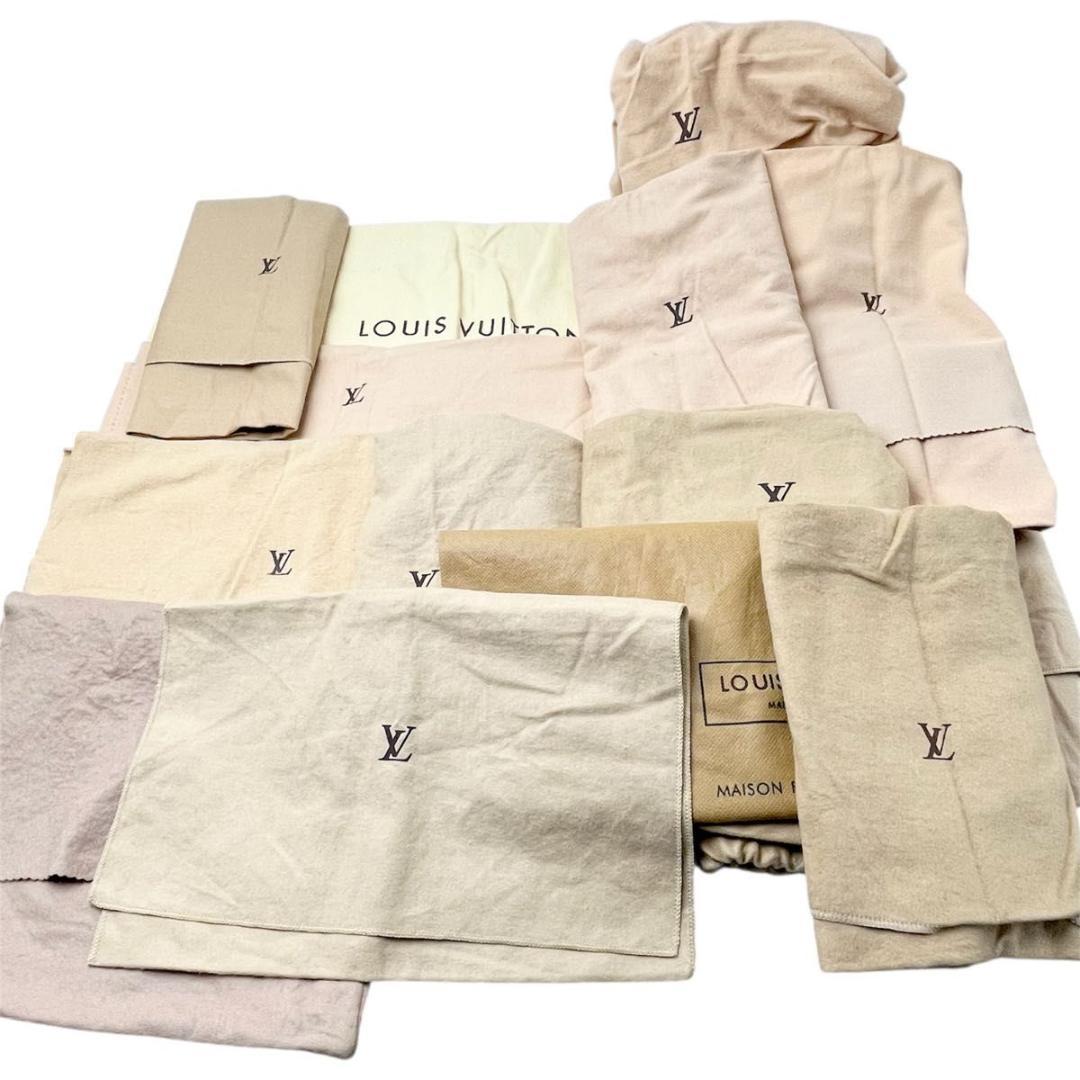 LOUIS VUITTON ルイヴィトン 保存袋 巾着 ロゴ 15枚 布袋