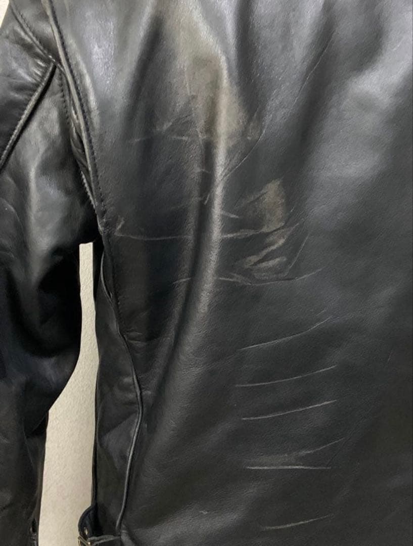 s*a様 ④schott【40】643米国製◇牛革ジャン ハーレーgpz