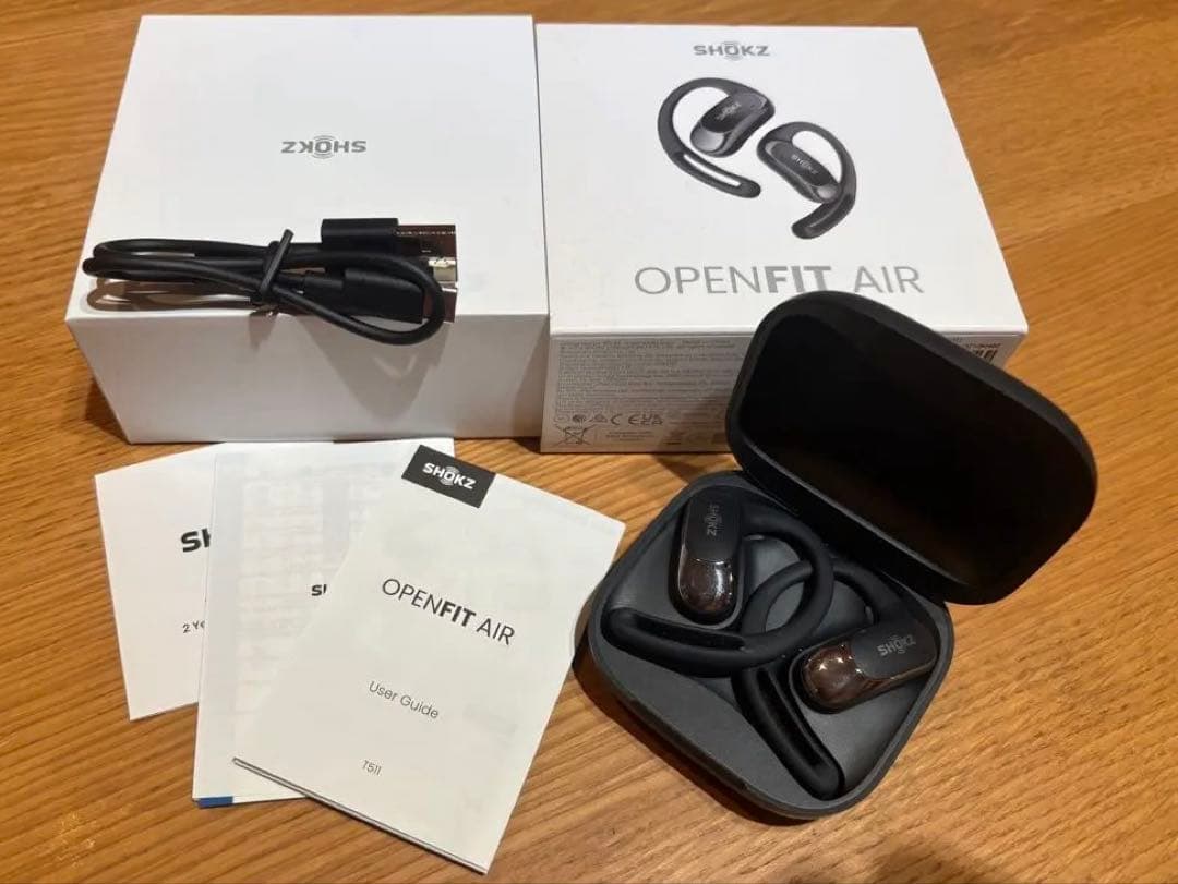 SHOKZ OpenFit Air ブラック