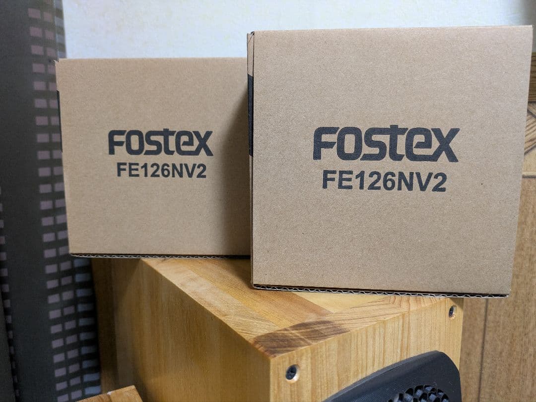 マツモト工芸さん　FOSTEX FE126NV2 搭載バックロードスピーカー自作