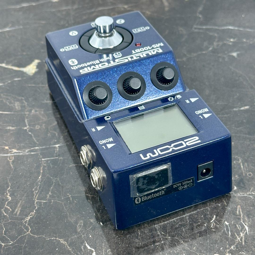 ギター ZOOM MULTI STOMP with Bluetooth MS-100BT