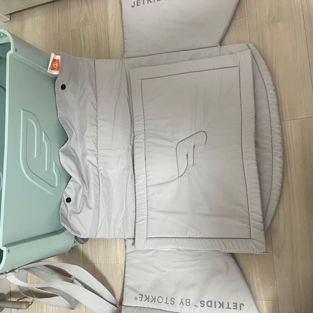 STOKKE JETKIDS ミントグリーン 収納ボックス