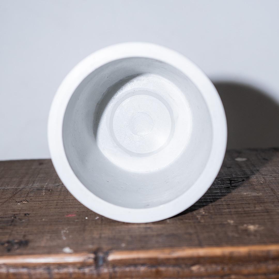 BOTANIZE × Backside works. プラ鉢 グレイ