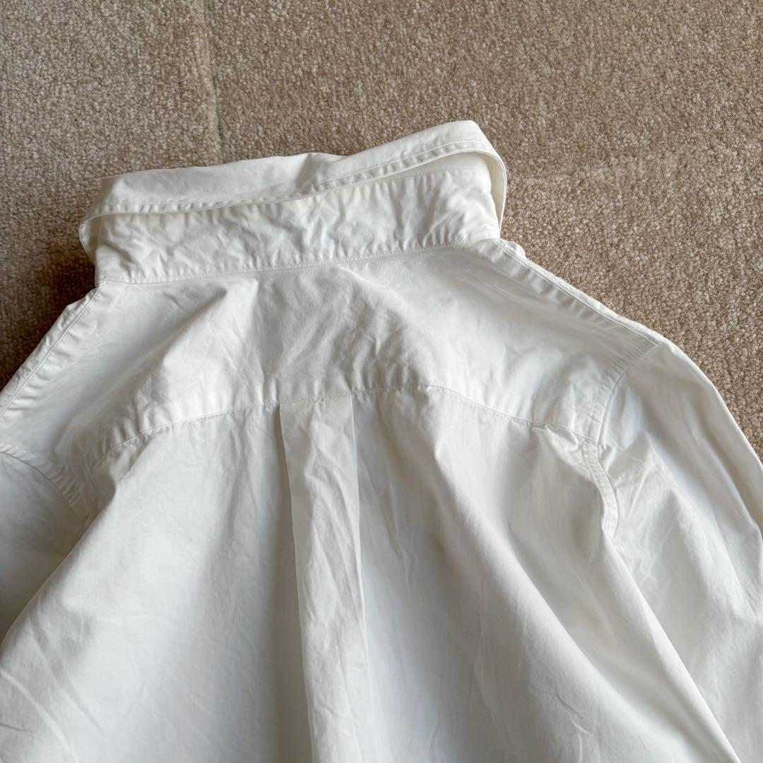 マディソンブルー＊ウォッシュドアウトシャツ　白　ホワイト　コットン　01