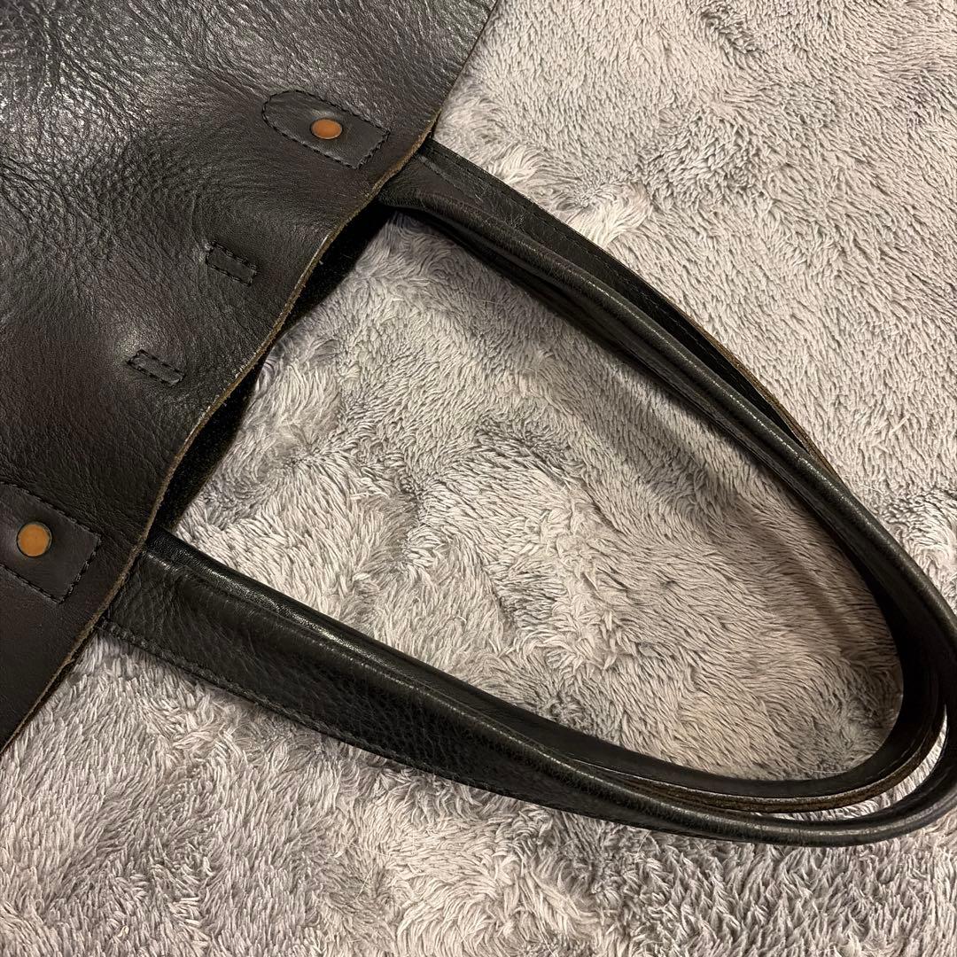 SLOW × BEAMS 別注 トートバッグ 栃木レザー