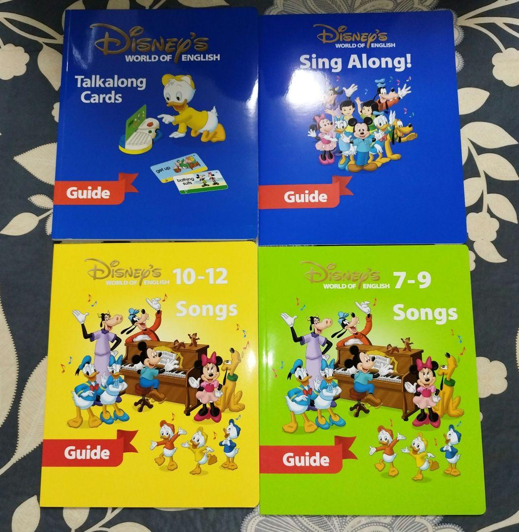 トークアロング・カード シング・アロング・セット ディズニー英語 CD周りセット