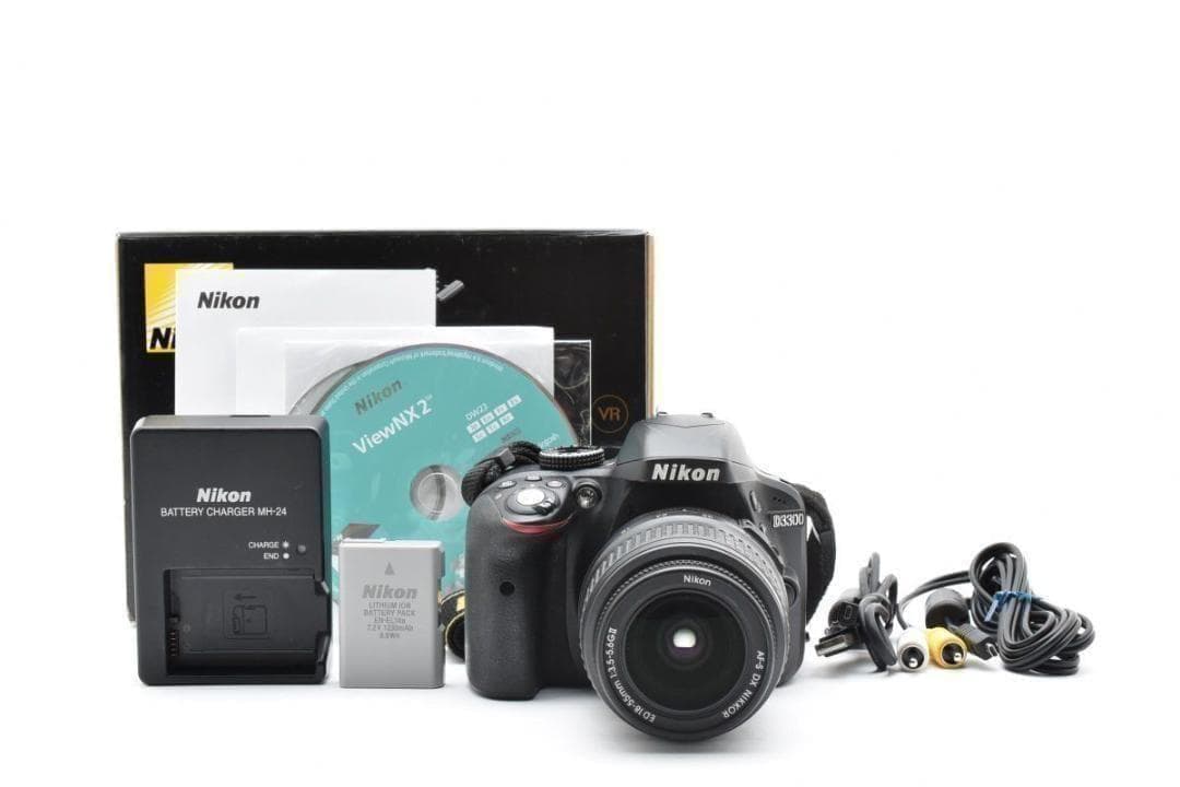【大人気】 Nikon ニコン D3300 レンズセット デジタル一眼カメラ