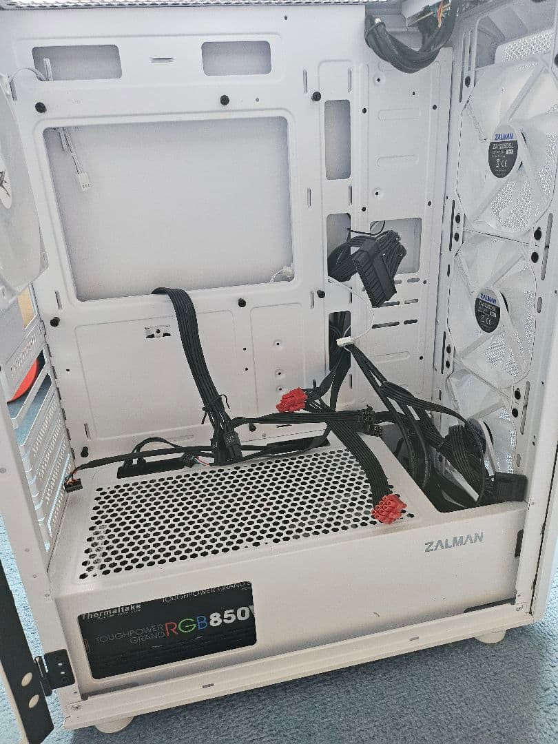 ZALMAN i3 NEO WHITE ミドルタワーケース 850W 電源セット