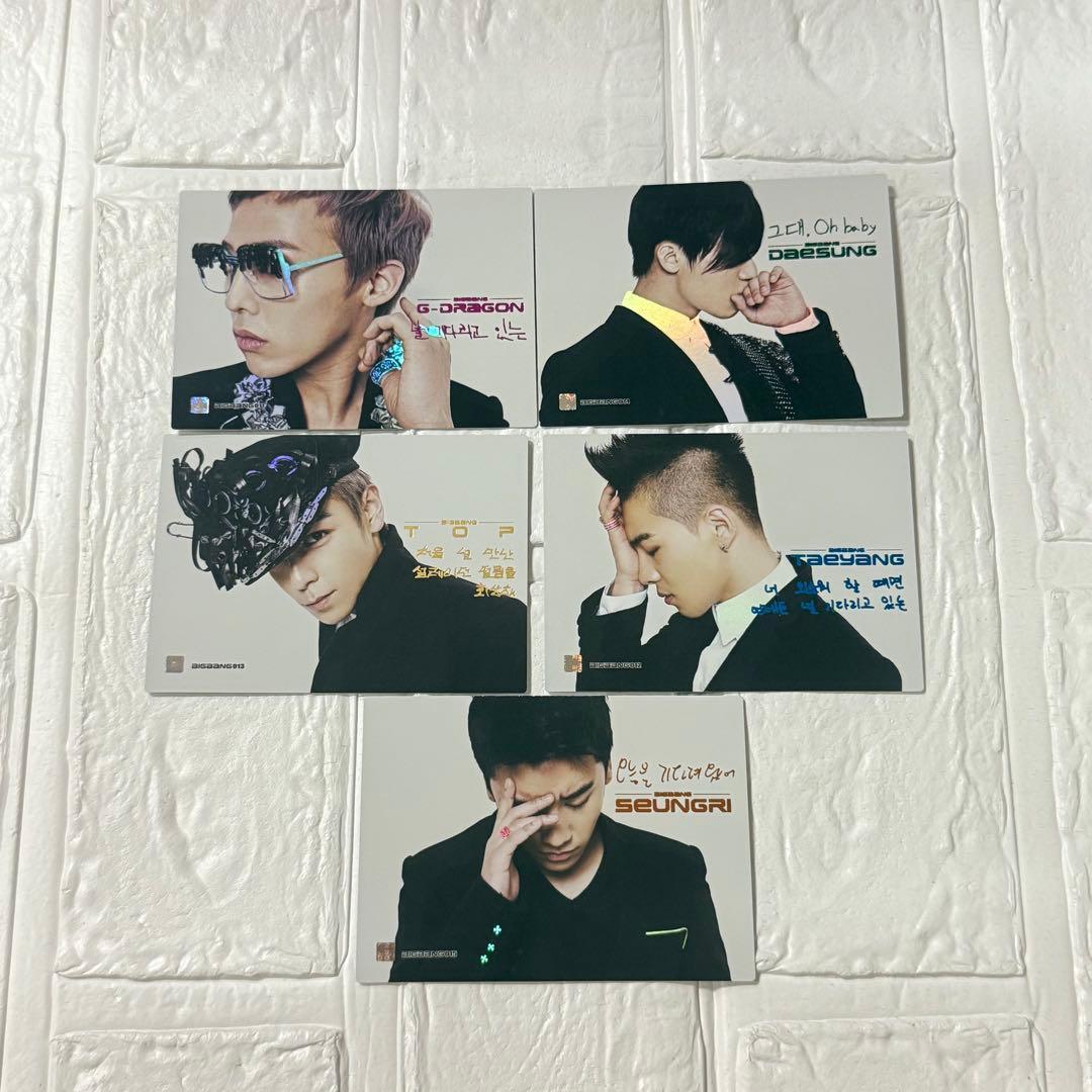 BIGBANG コレクションカード レア 5枚セット トレカ