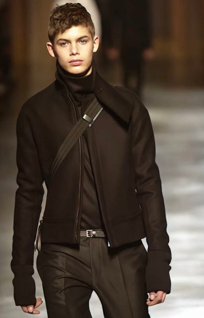 エディスリマン2002AW Dior hommeディオールオム レザージャケット