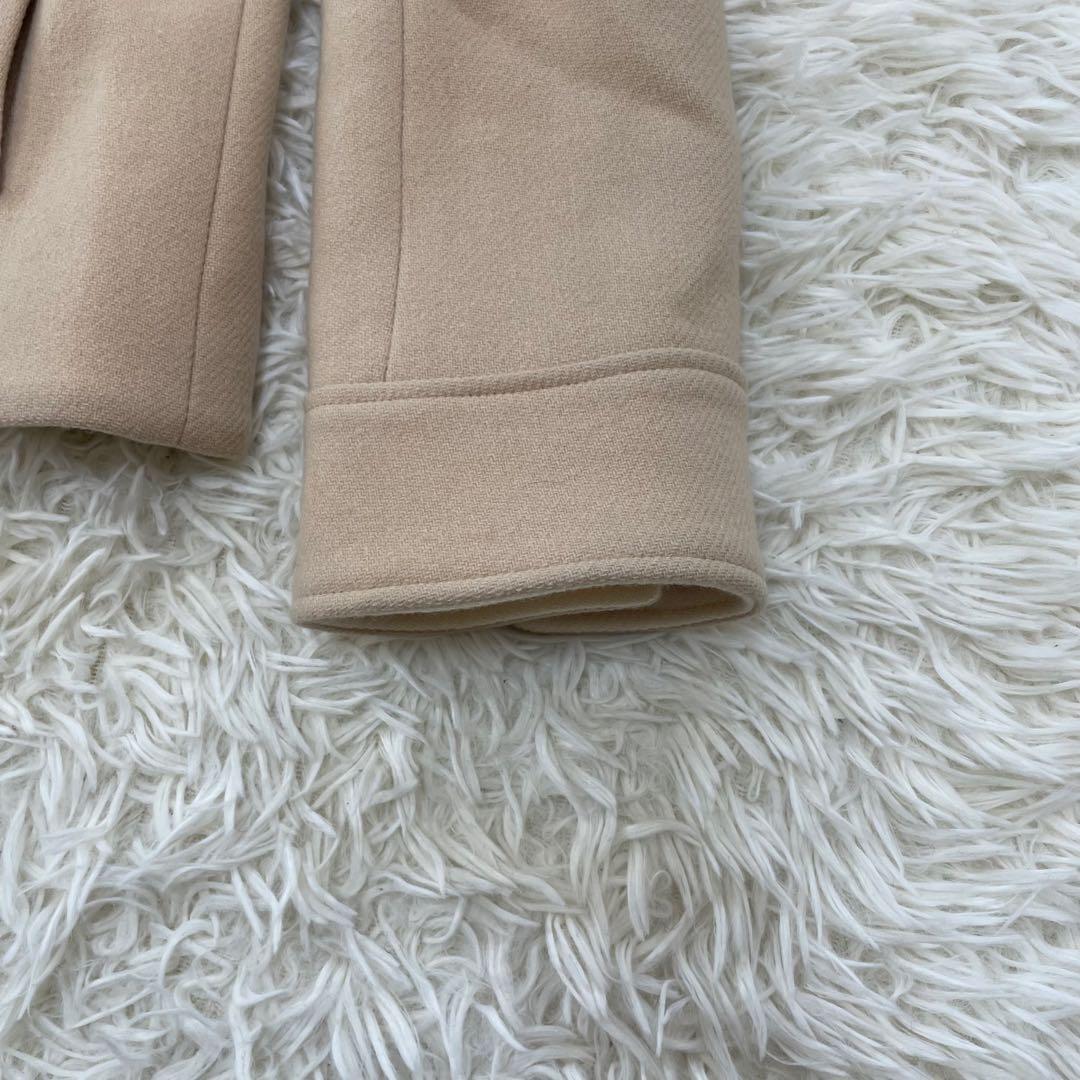 【みくさん】ELLE エル カシミヤ混 ナポレオンジャケット 金ボタン