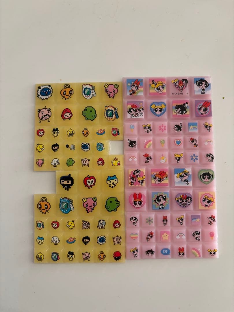 た*む様 シール帳完成品　ボンボンドロップシール　タイルシール　うるちゅるシール