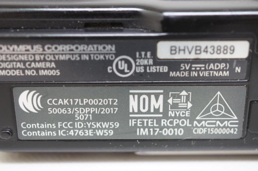 M*A様 OLYMPUS TOUGH STYLUS TG-5 ブラック ☆動作確