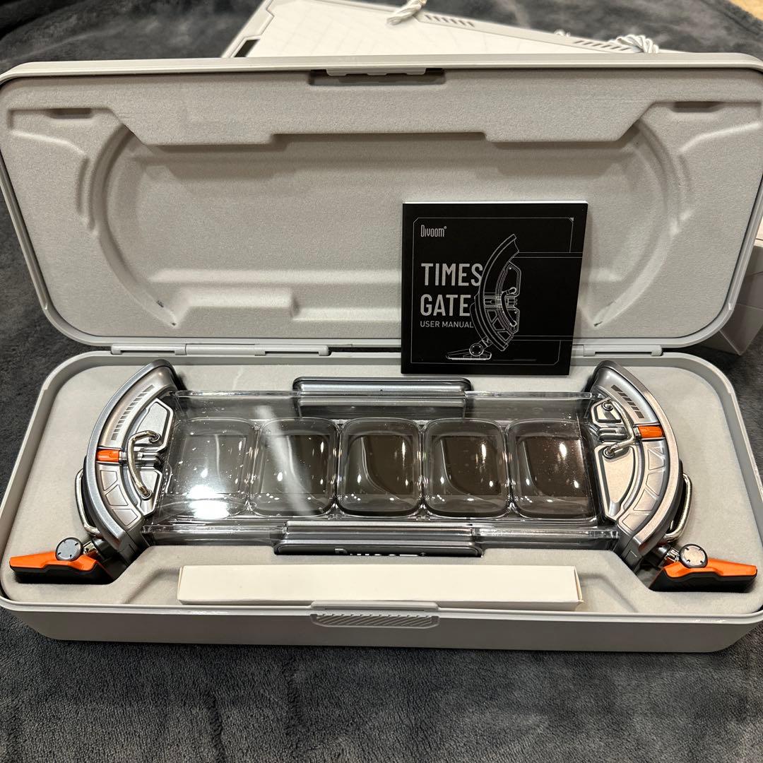 Divoom Times Gate デジタル　置き時計