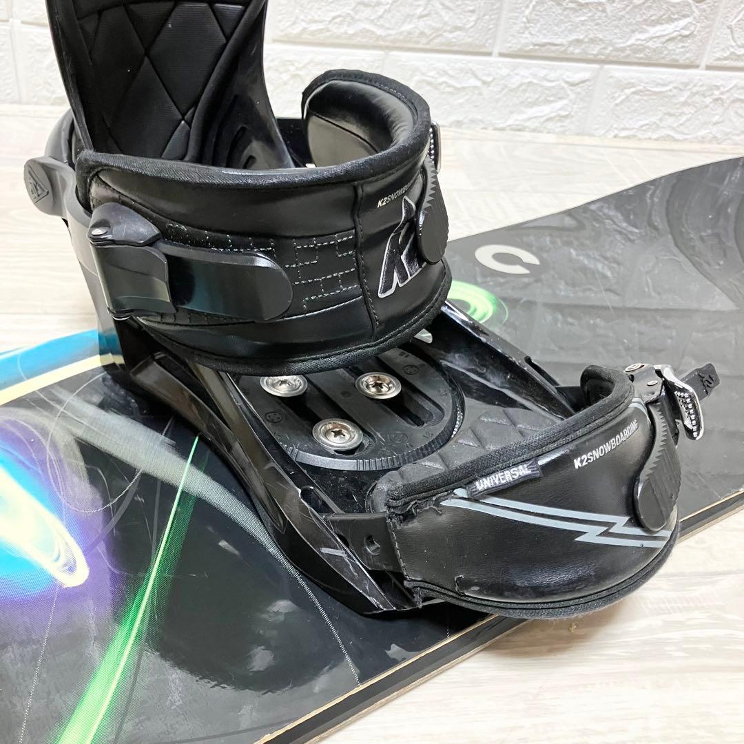 Burton custom 151cmメンズスノーボード　2点セット K2