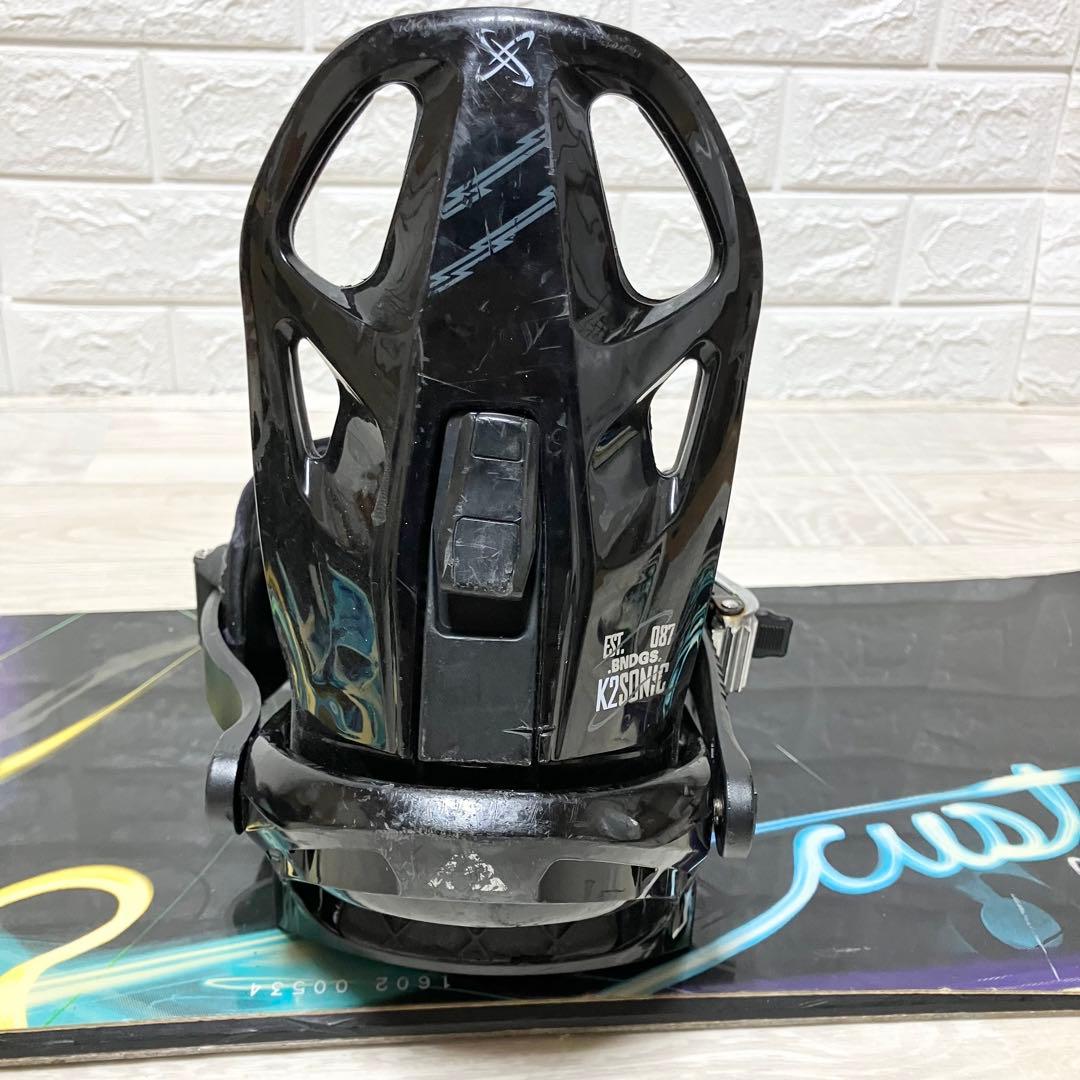 Burton custom 151cmメンズスノーボード　2点セット K2