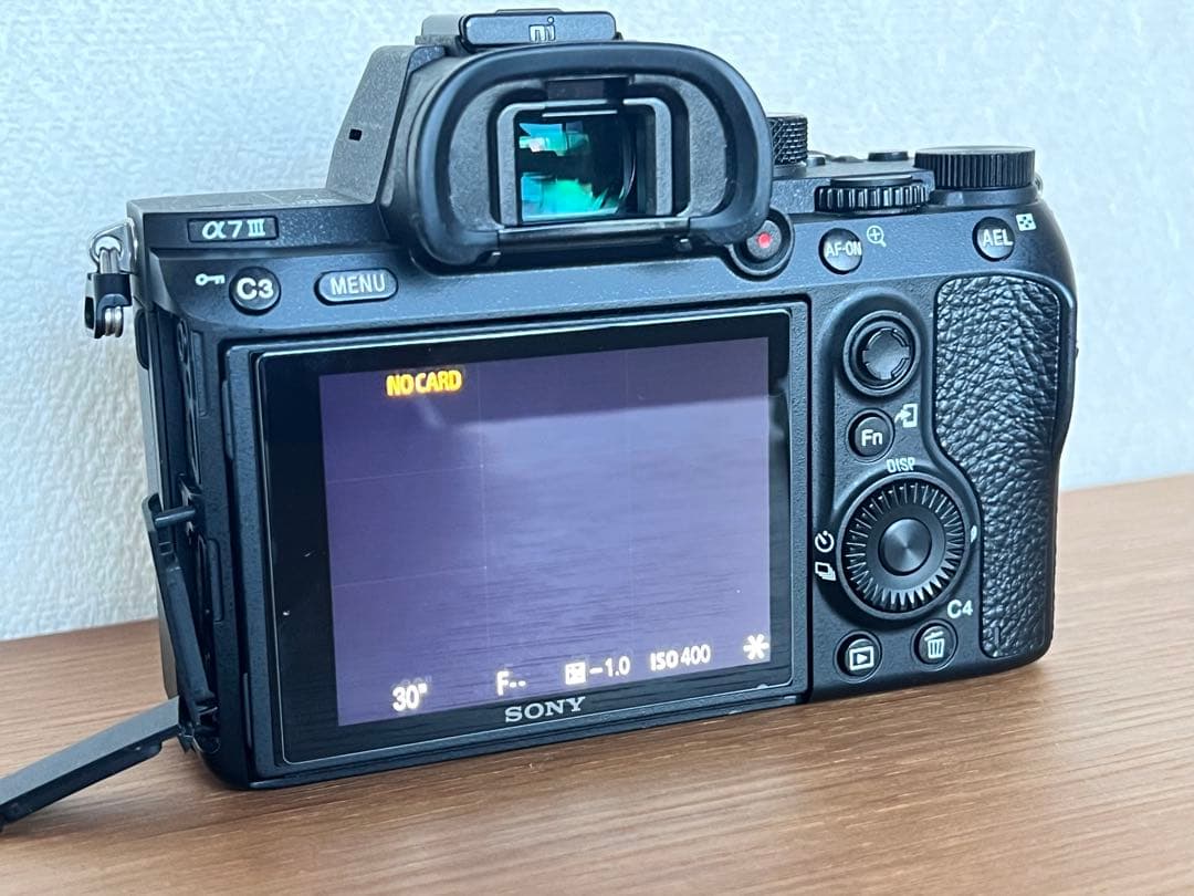 【シャッター数4157回】Sony α7 III 24-105mm & 20mm