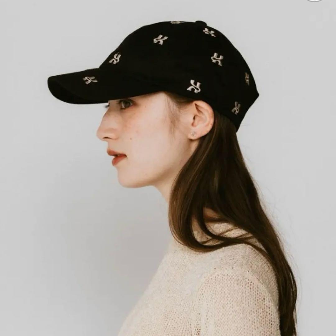 Knuth Marf K logo cap black 新品未使用