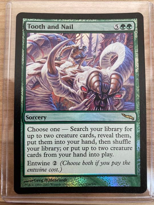 【Foil】歯と爪/Tooth and Nail 英語