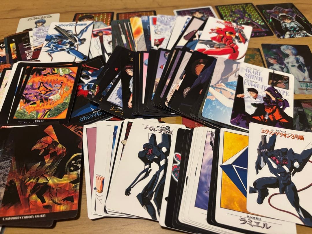 エヴァンゲリオカード約200枚※被りあり