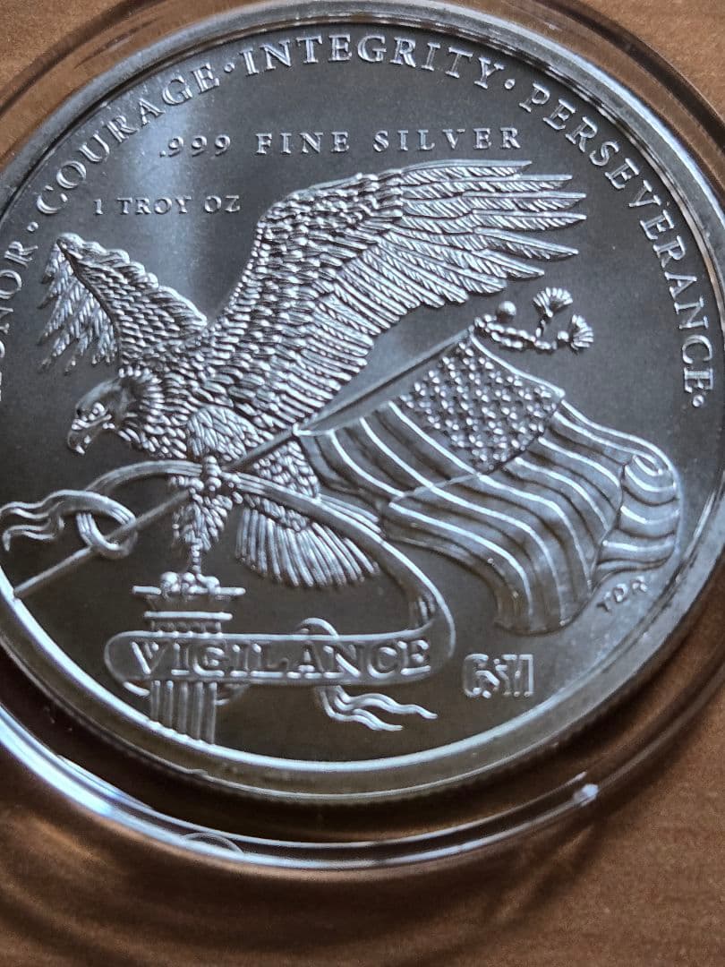 アメリカ「ドナルド・J・トランプ大統領」純銀１オンス　メダル