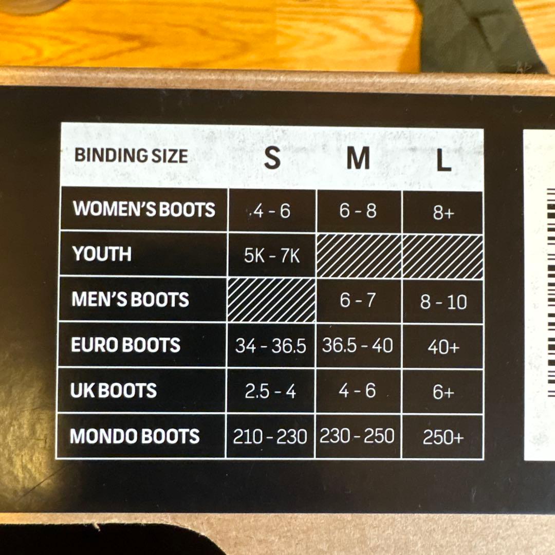 Burton STILETTO WMS M【バートン　バインM】