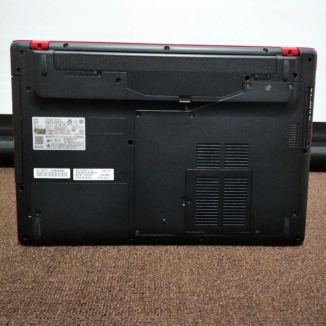 SSD、DVD搭載 Webカメラ付き 富士通　LIFEBOOK