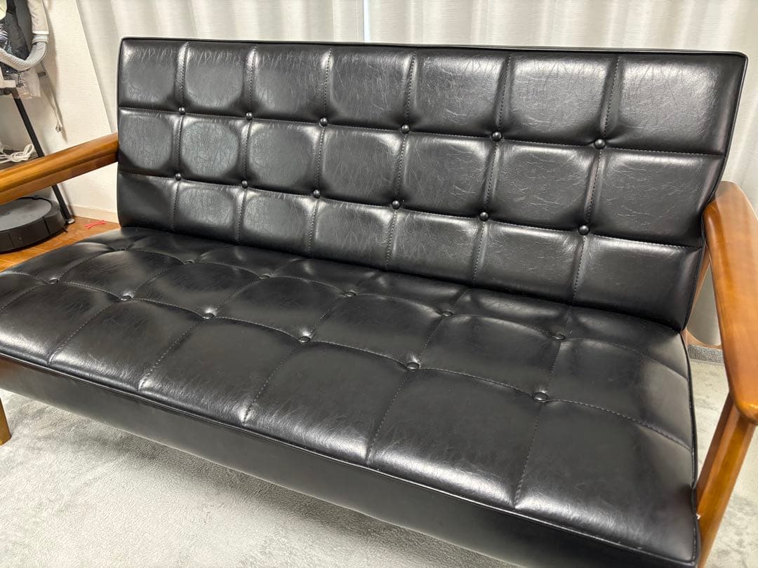 conさん専用　美品　カリモク60 Kチェア 2シーター ウォールナット