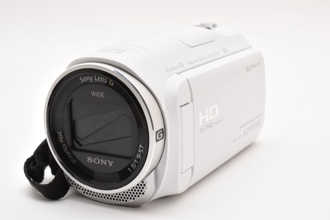【極美品】SONY Handycam HDR-CX670 ホワイト　動作確認済