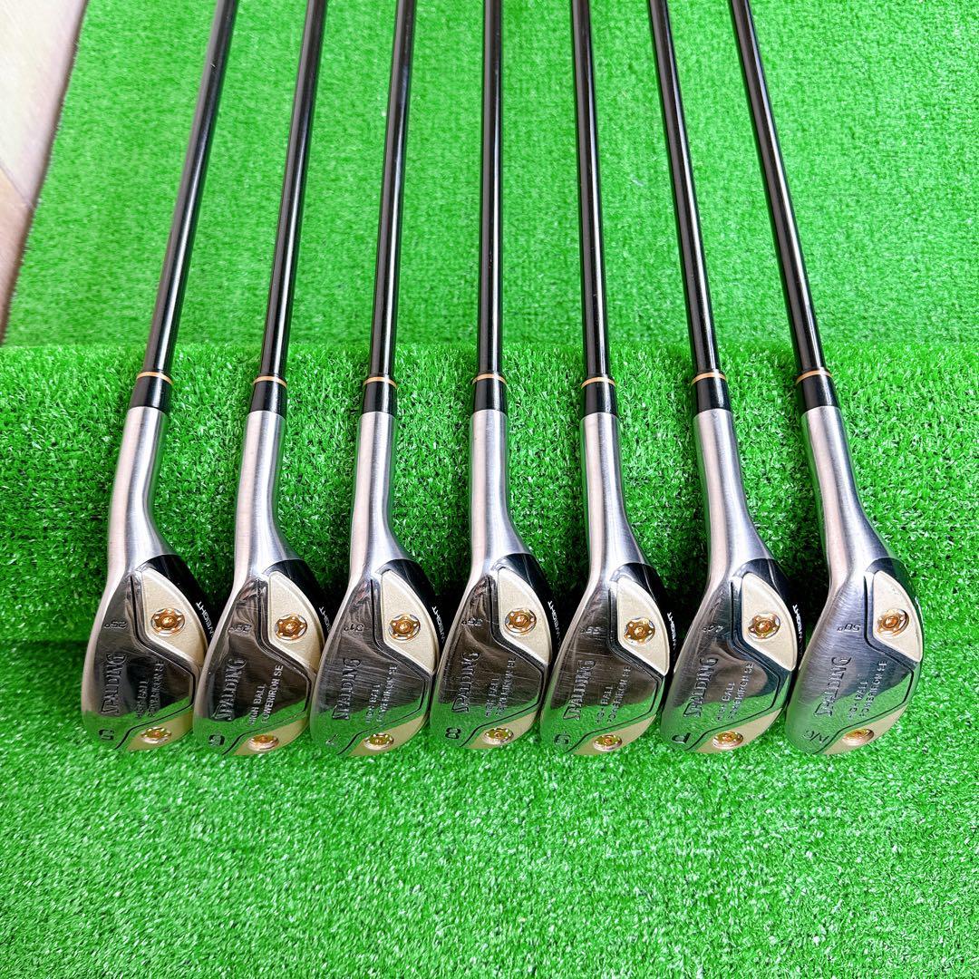 【美品】 SPALDING パワーアイアン SE 7本 ユーティリティアイアン
