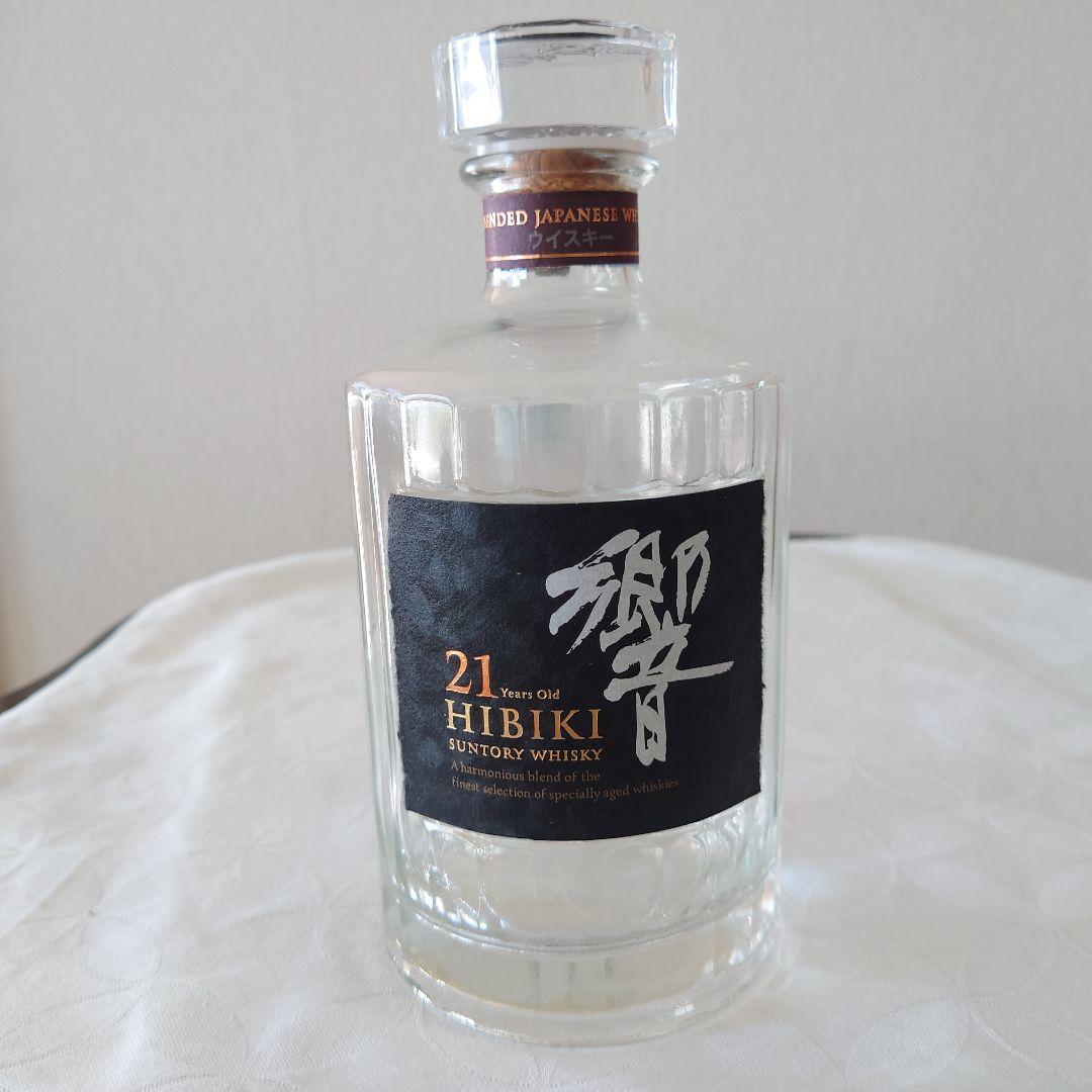 サントリー ウイスキーSUNTORY WHISKY響２１年 ７００ml空瓶箱付