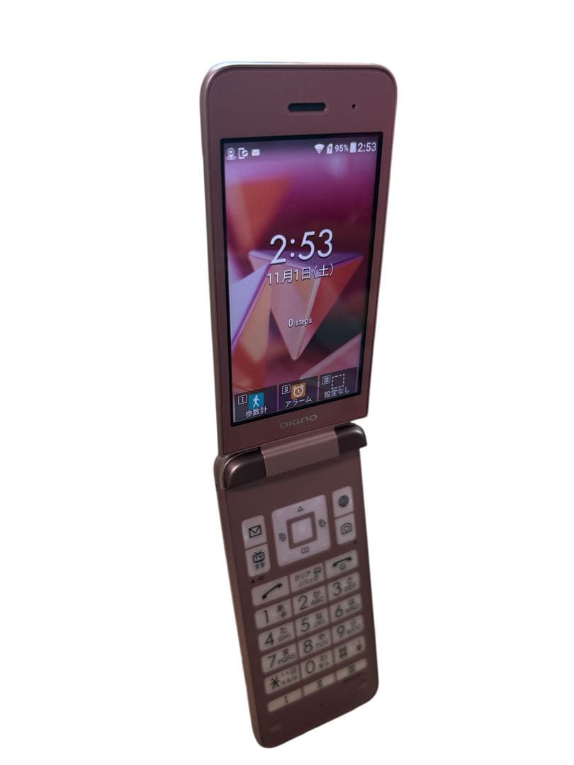 @SoftBank DIGNOケータイ3 902KC ピンク SIMフリー