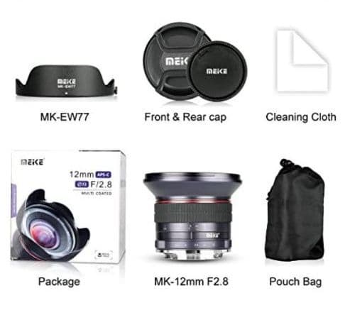 その他 MEIKE MK-12F2.8 ULTRAWIDE ANGLE LENS/MFT