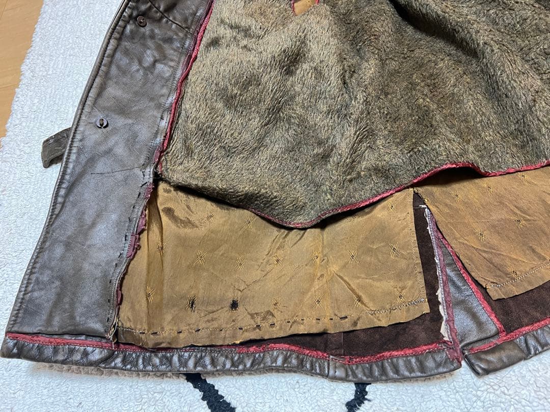 schott 60s 40 レザーコート カーコート ビンテージ ライダース