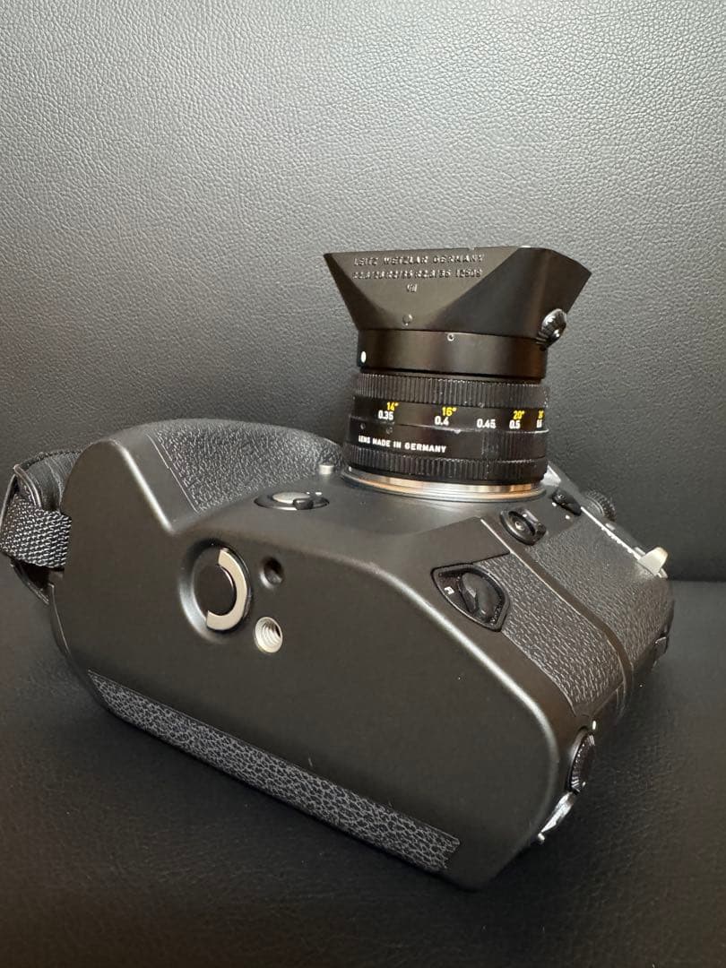 新同　美品！LEICA R8カメラ +MD-R8+エルマリート28mm+フィルム