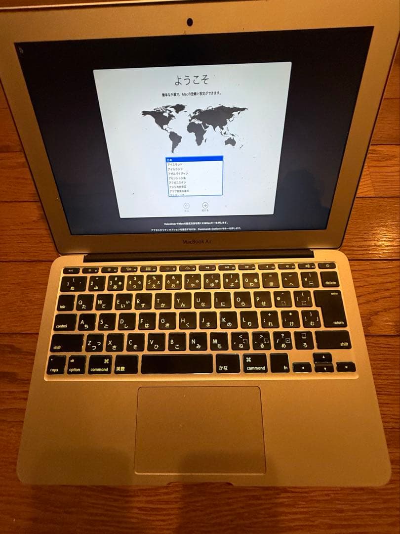 Apple MacBook Air 6シルバー 日本語配列