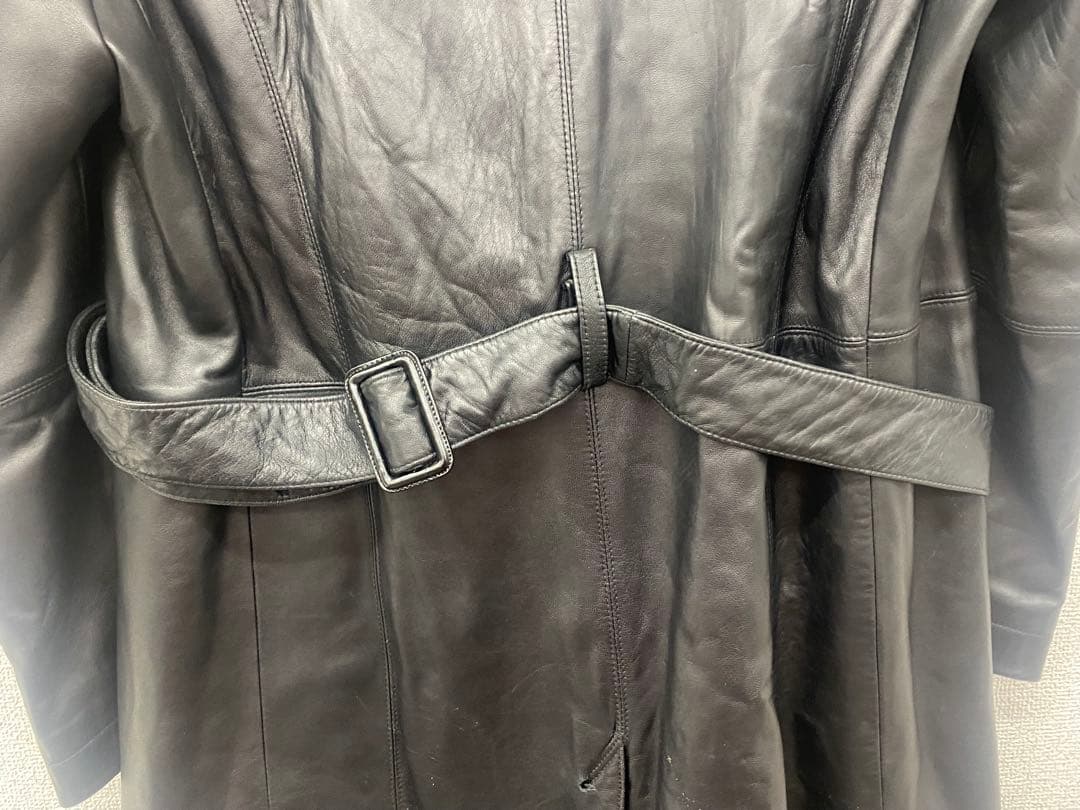 MEN’S TENORAS メンズティノラス レザー トレンチコート Mサイズ