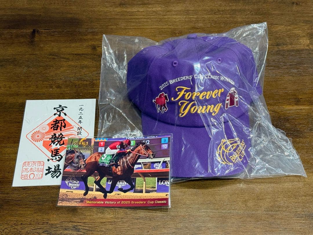 フォーエバーヤング　キャップ　Welcomeチャンス！特別版　BCクラシック優勝