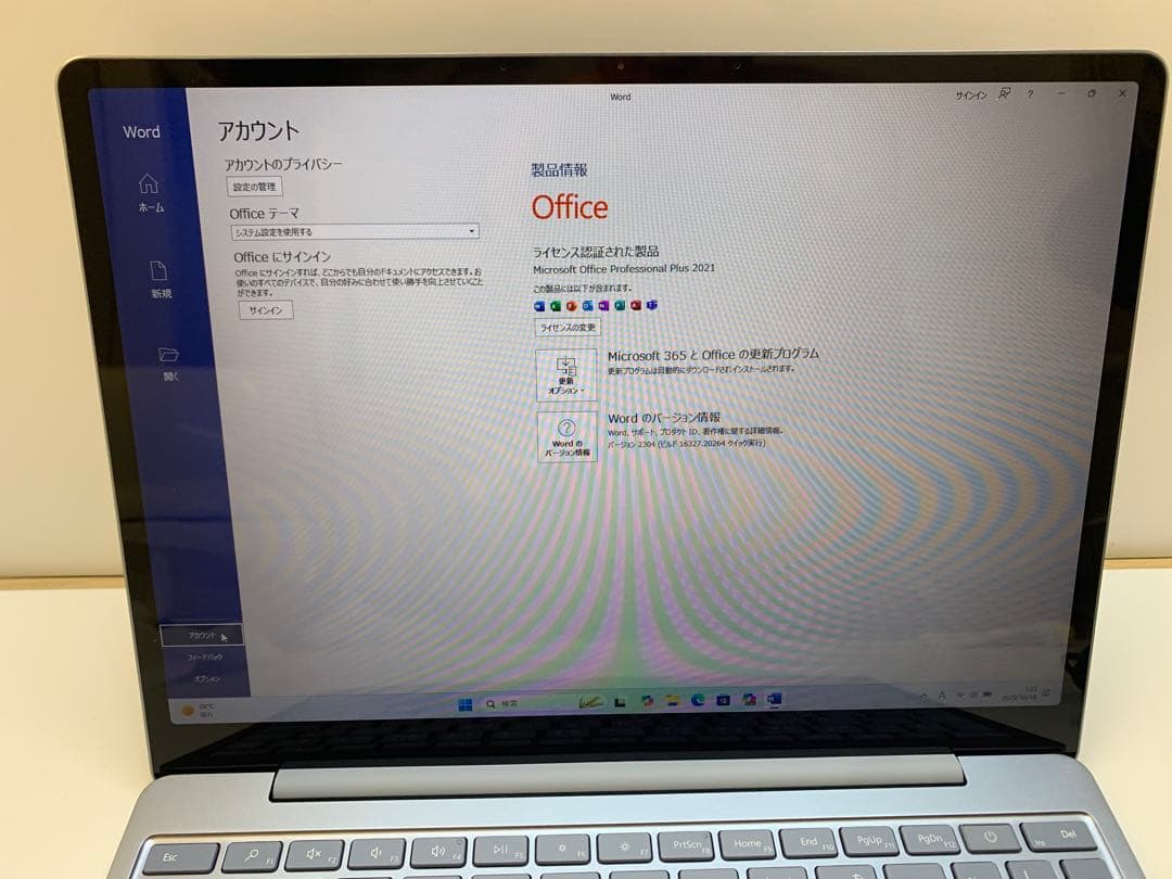 Surface Laptop Go i5 8GB 128GB Office付