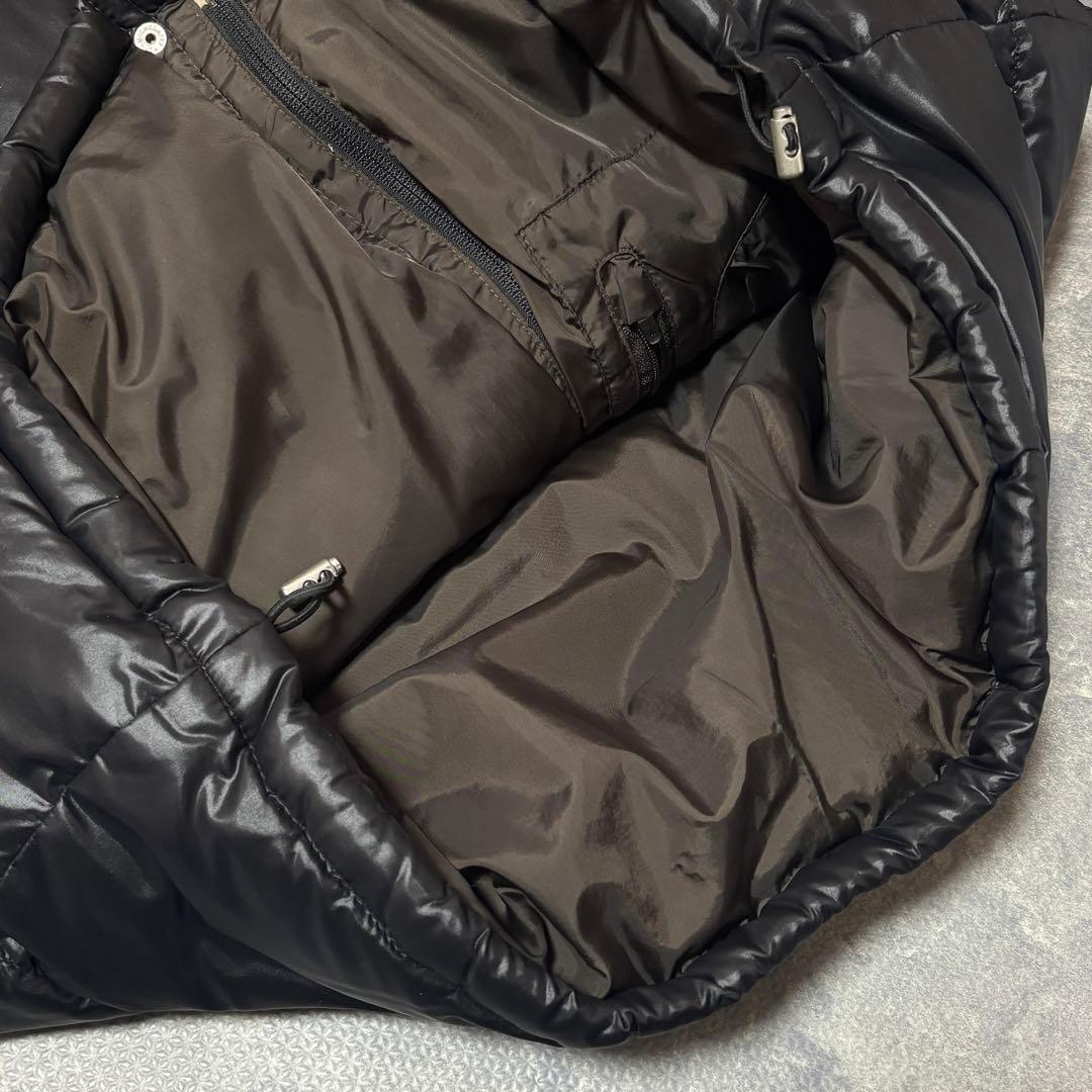 CAMP7 ダウンジャケット M 短丈 Y2K ファー付 お兄系　ギャル男