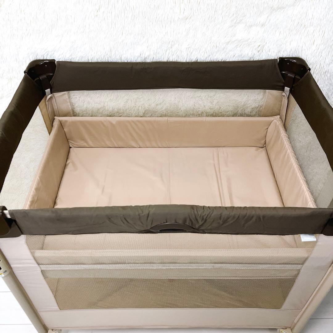 Aprica アップリカ ベビーベッド ココネル ココア 綺麗 美品