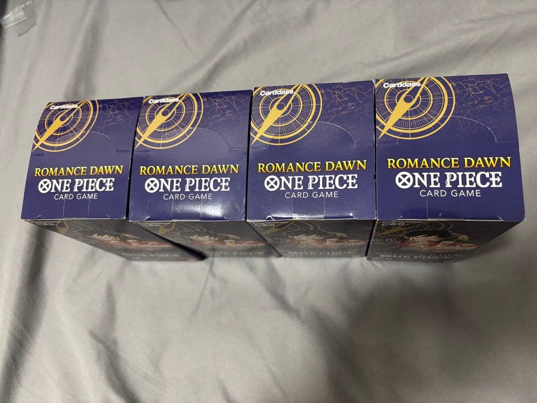 ワンピースカード　ROMANCE DAWN 未開封BOX ４個セット　おまけ付き