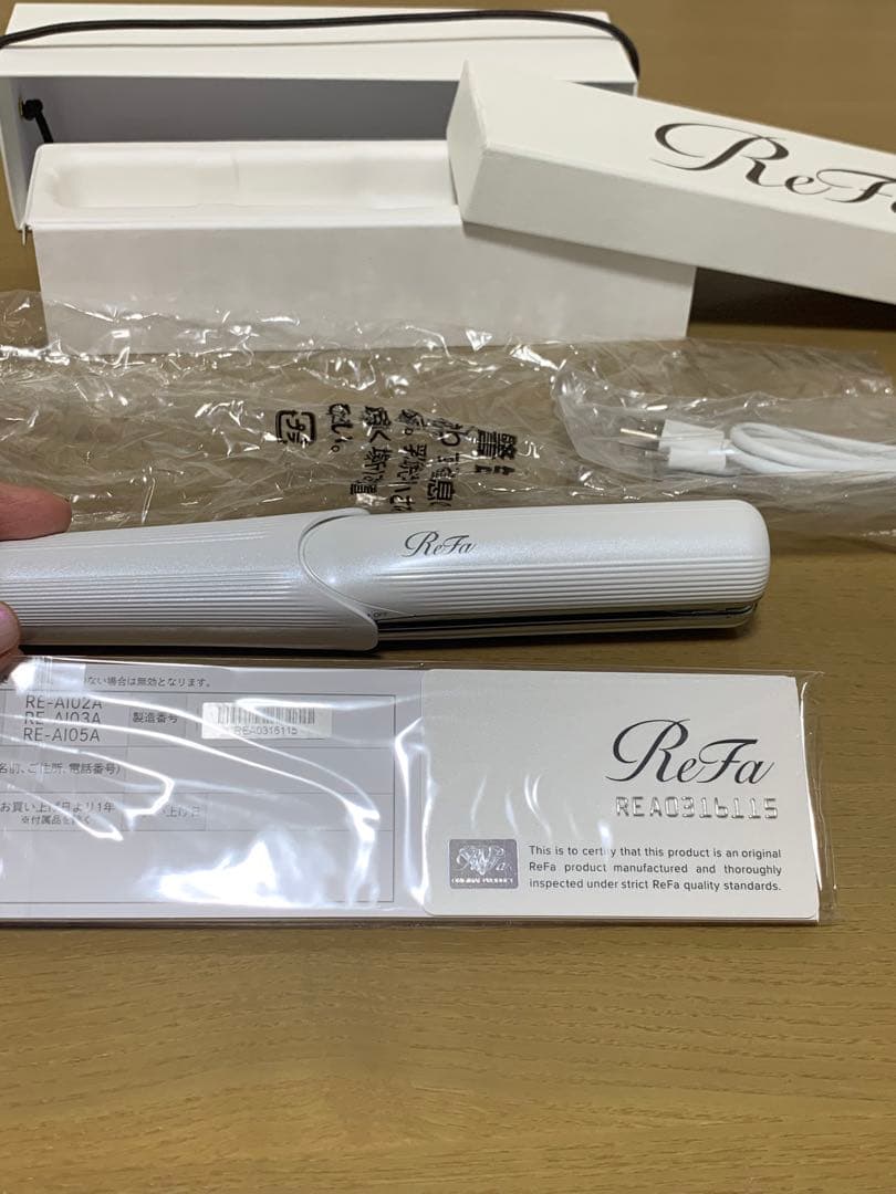 リファ　ビューテックフィンガーアイロン