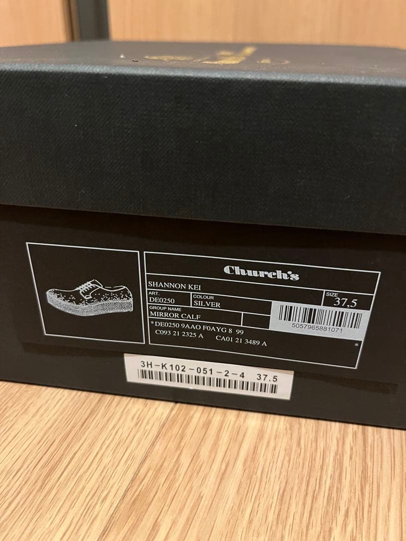 ノワールケイニノミヤ　チャーチ　コラボシューズ