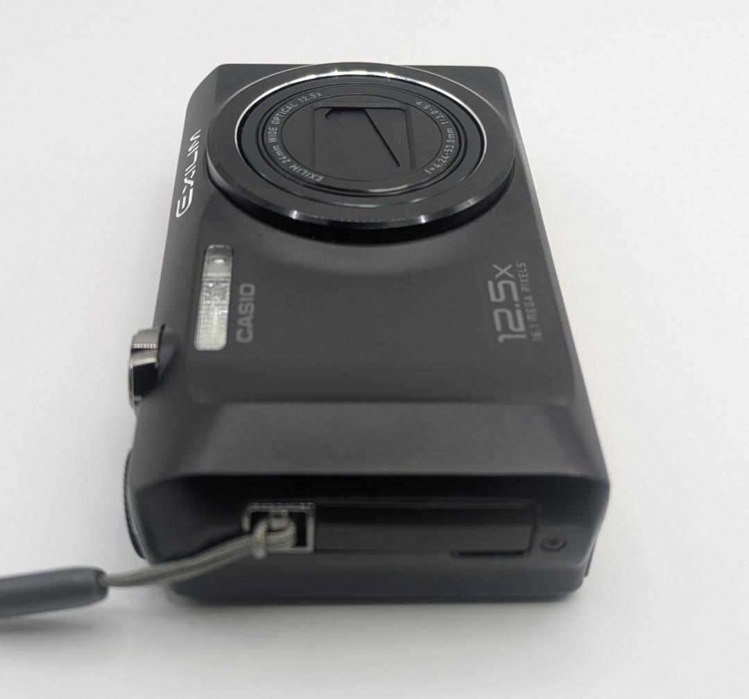 美品 CASIO EXILIM EX-H30 デジタルカメラ ブラック