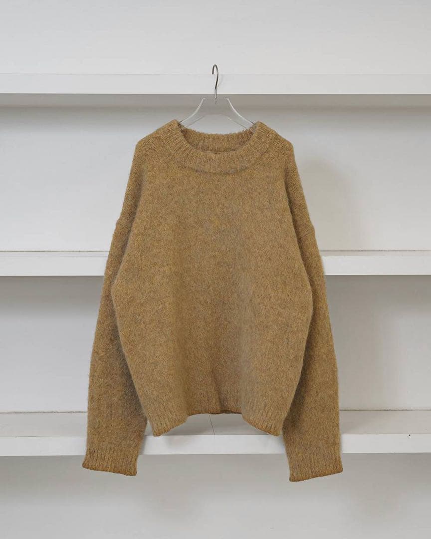 TODAYFUL Brushed Over Knit オリーブ