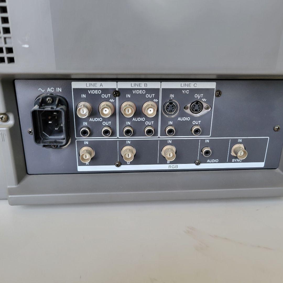 ①14型トリニトロンカラービデオピクチャーモニター PVM-14M1J SONY