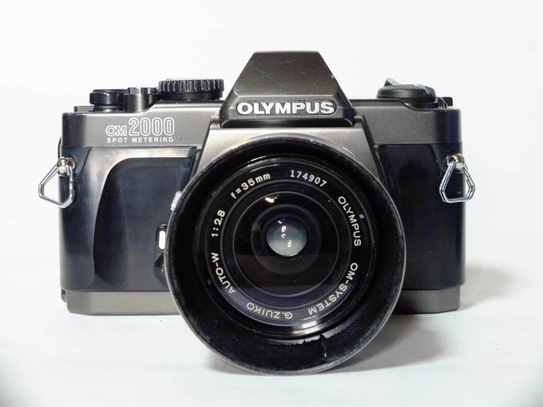 【実写確認整備品】オリンパスOM2000／Gズイコー35mmf2.8付