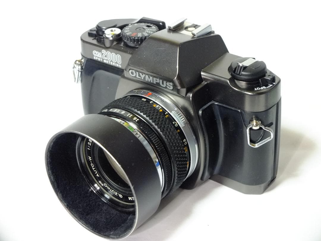 【実写確認整備品】オリンパスOM2000／Gズイコー35mmf2.8付