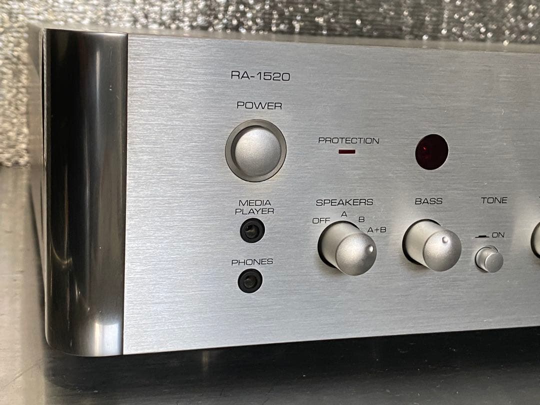 ROTEL RA-1520 プリメインアンプ　電源ケーブル　 リモコン